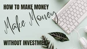 How to Make Money Online Without Paying Anything