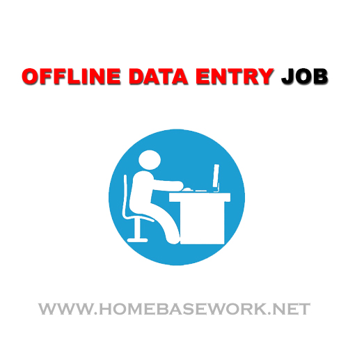 offline data entry jobs, offline typing jobs